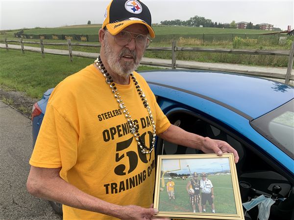 Steelers fans descend on Saint Vincent College for training camp