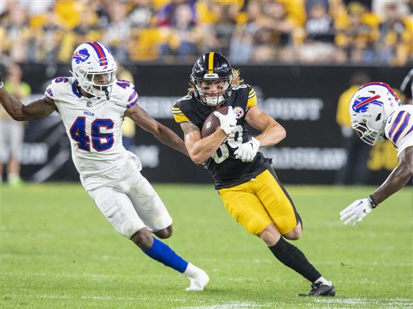 Pittsburgh Steelers wide receiver Gunner Olszewski (89) warms up before an  NFL football game, Sunday, Sept. 18, 2022, in Pittsburgh, PA. (AP  Photo/Matt Durisko Stock Photo - Alamy