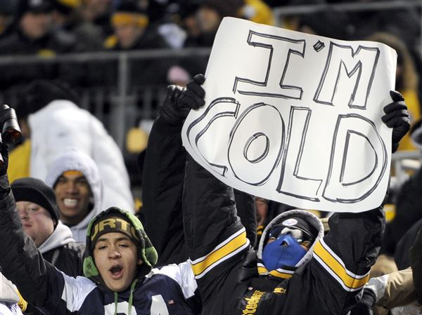 A frigid forecast: Temperatures for Steelers vs. Raiders on Christmas Eve  expected to be among coldest games in team history - CBS Pittsburgh