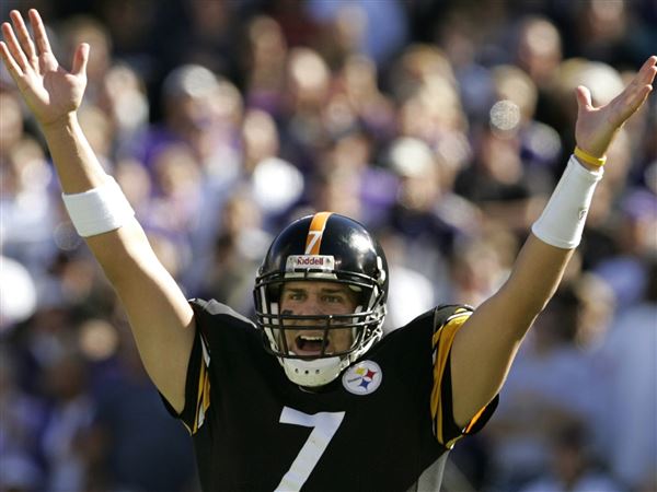 Steelers QB Ben Roethlisberger first game played, Sept. 19, 2004