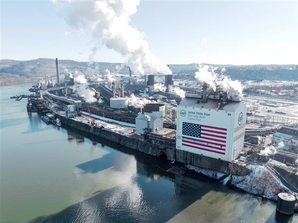 U.S. Steel's Clairton Works is pictured alongside the Monongahela River on Wednesday, Dec. 20, 2023, in Clairton.