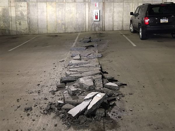 Lawsuit Filed By Cal U Over Empty Parking Garage Raises Questions About Construction Pittsburgh Post Gazette [ 449 x 600 Pixel ]